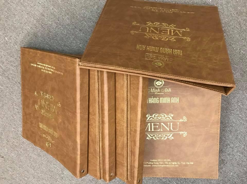 IN MENU NHÀ HÀNG - KHÁCH SẠN